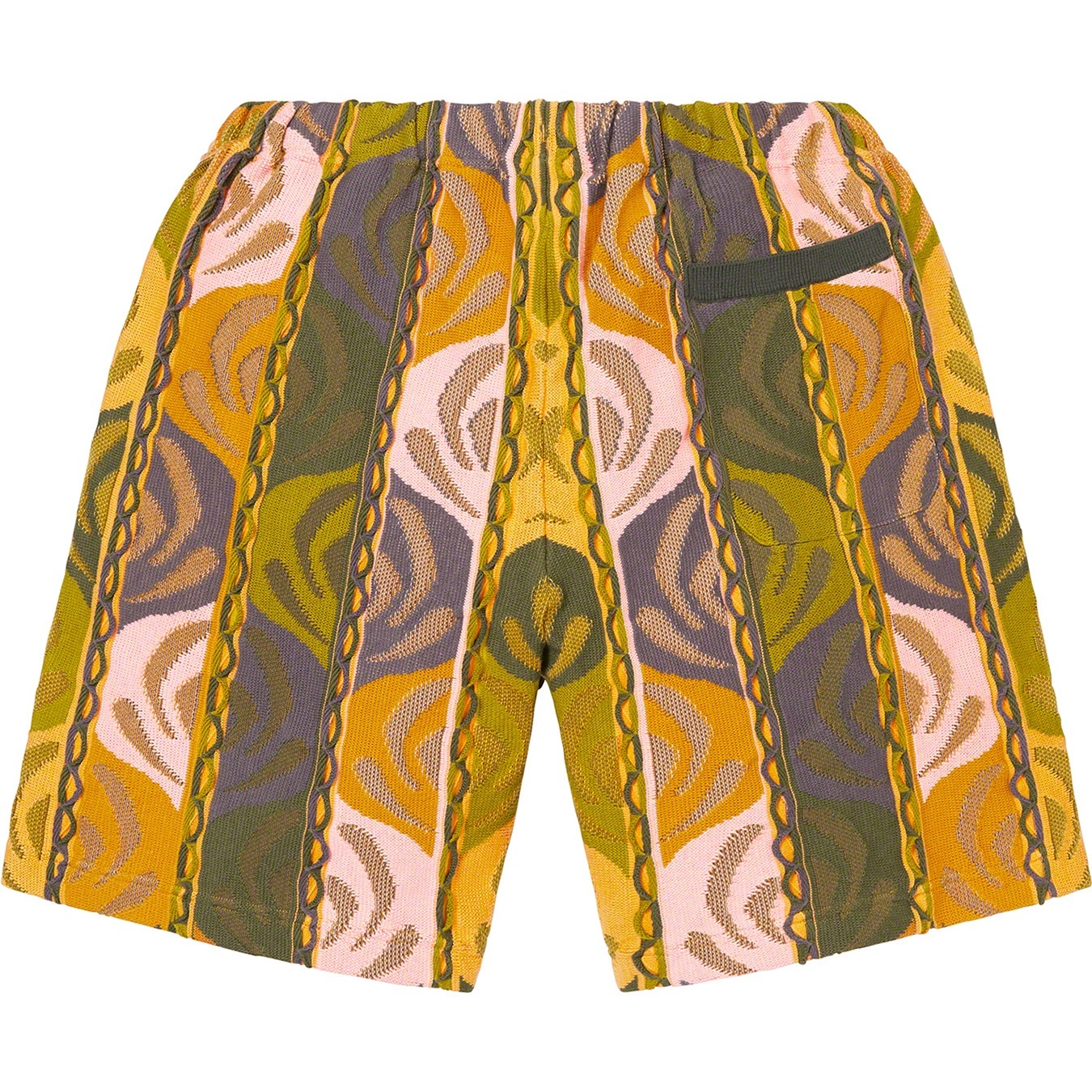 Abstract Textured Knit Short view 6